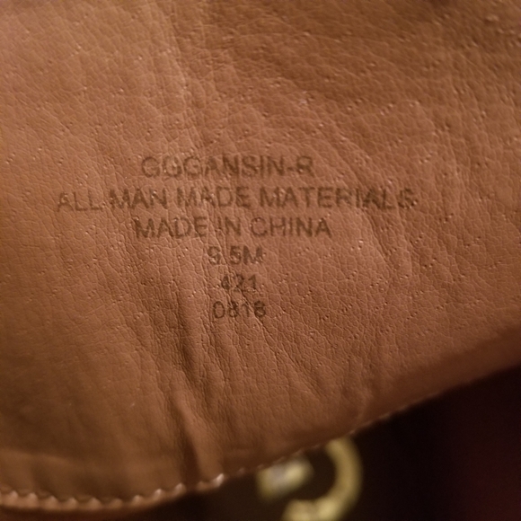 Guess Tan Lace Up Zip Up Light Brown Boots - Picture 14 of 16